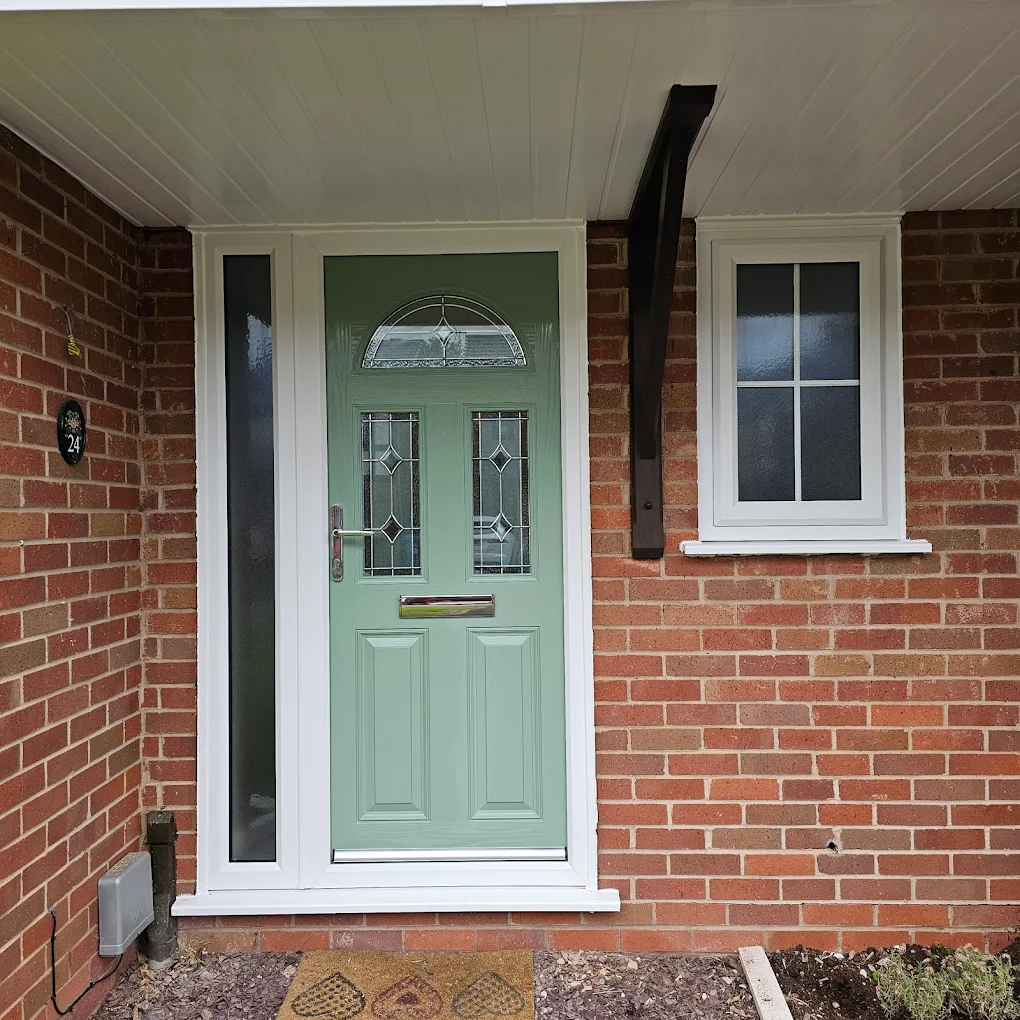 Green Composite Front Door